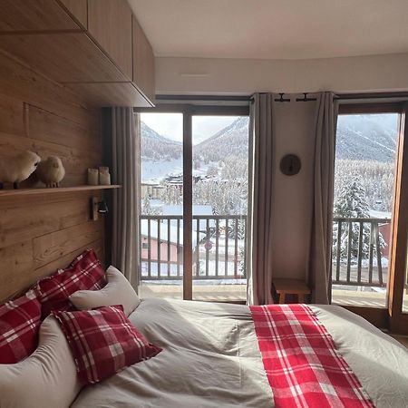 Апартаменты Les Tanieres De Montgenevre - La Marmotte - Duplex 4 P Entierement Renove Avec Vue Magnifique Экстерьер фото