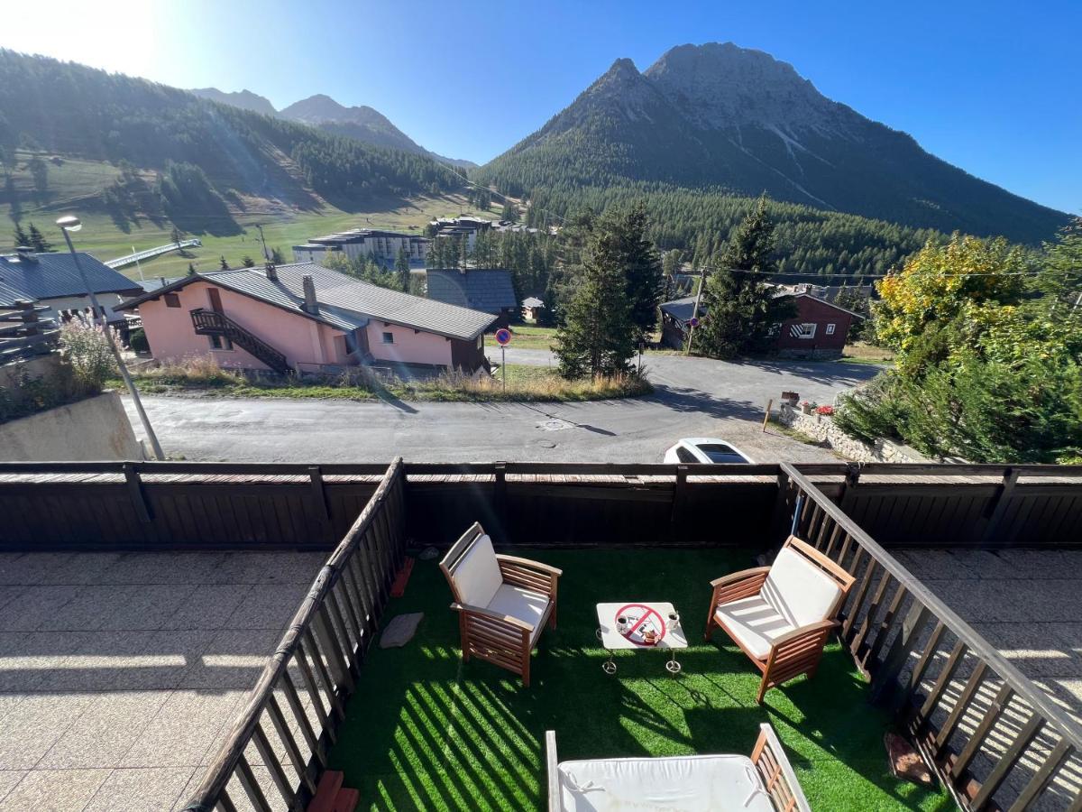 Апартаменты Les Tanieres De Montgenevre - La Marmotte - Duplex 4 P Entierement Renove Avec Vue Magnifique Экстерьер фото