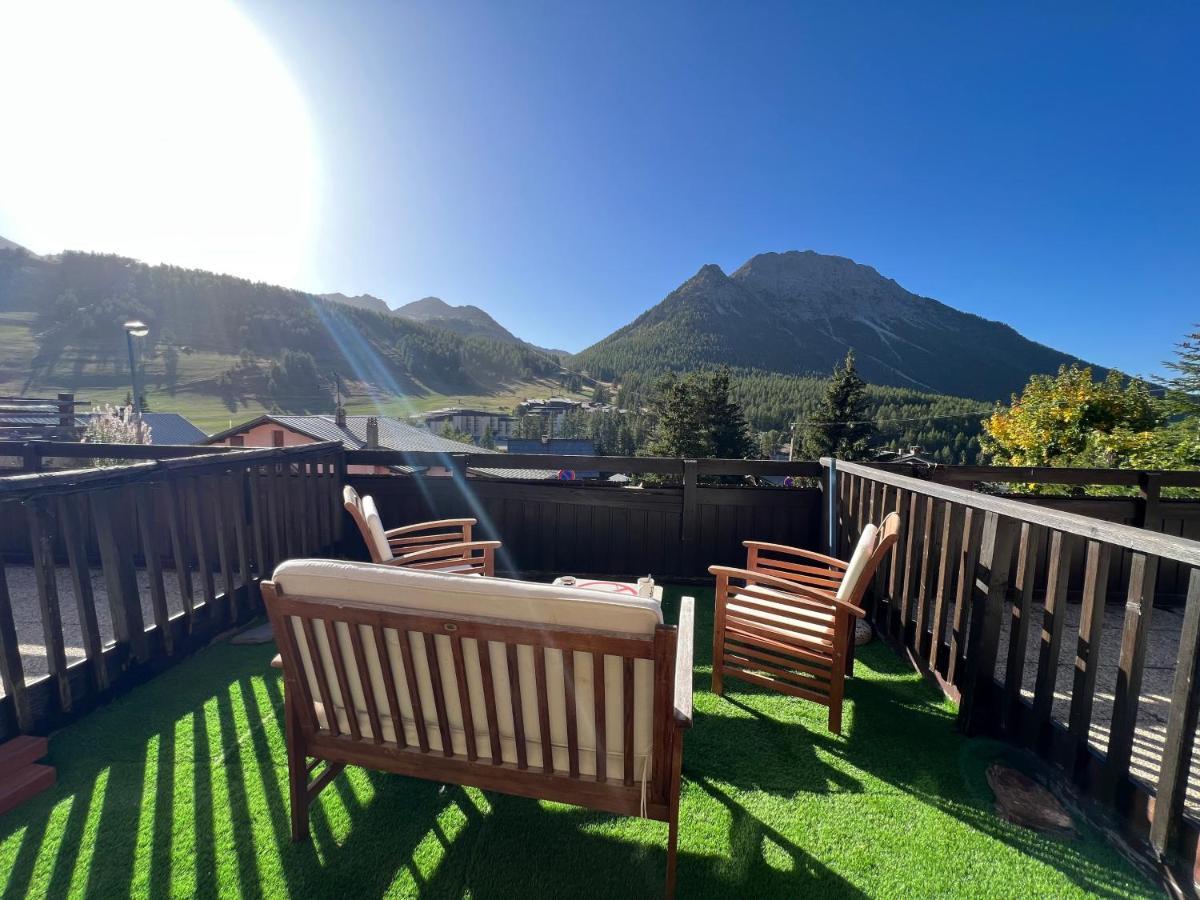 Апартаменты Les Tanieres De Montgenevre - La Marmotte - Duplex 4 P Entierement Renove Avec Vue Magnifique Экстерьер фото