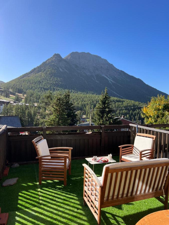 Апартаменты Les Tanieres De Montgenevre - La Marmotte - Duplex 4 P Entierement Renove Avec Vue Magnifique Экстерьер фото