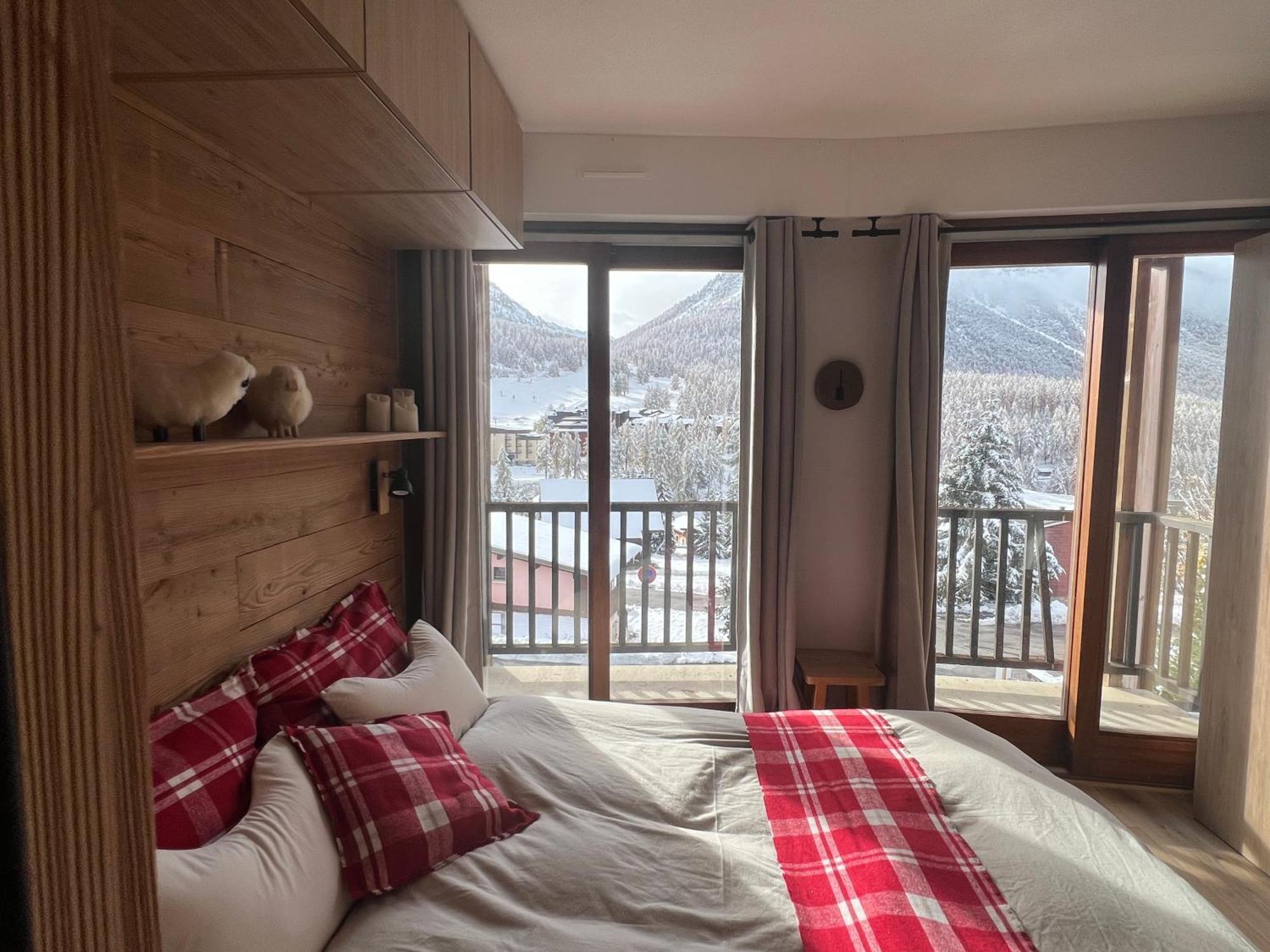 Апартаменты Les Tanieres De Montgenevre - La Marmotte - Duplex 4 P Entierement Renove Avec Vue Magnifique Экстерьер фото